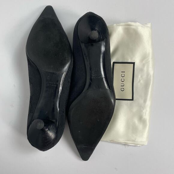 EUC - Gucci Signature Diamond Heels - Picture 9 of 10